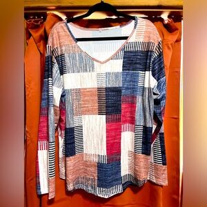 Casual or Dressy Long Sleeve Blouse